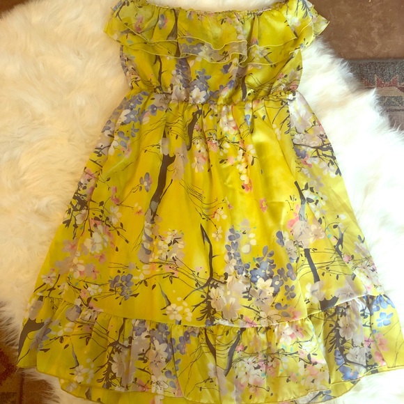 Moon Collection Dresses & Skirts - Moon Collection floral strapless dress